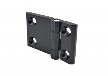 Петля листовая RZP 399-5 с отверстиями (60х90мм, чёрная)