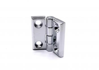 Петля листовая RZP 299 с отверстиями (40х40мм, хром)