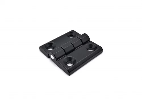 Петля листовая RZP 299 с отверстиями (40х40мм, чёрная) Петля листовая RZP 299 с отверстиями (40х40мм, чёрная)