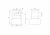 Крепление RZC 02L26 для тяг (универсальное), полиуретан H=34 мм