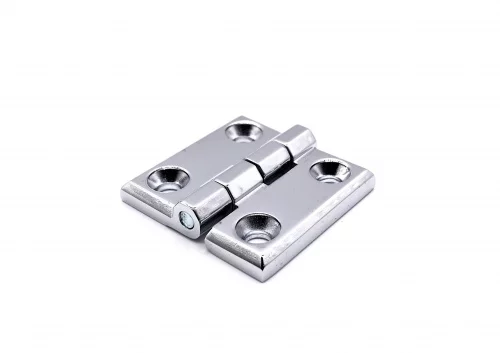 Петля листовая RZP 299 с отверстиями (40х40мм, хром) Петля листовая RZP 299 с отверстиями (40х40мм, хром)