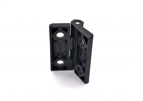 Петля листовая RZP 299 с отверстиями (40х40мм, чёрная) Петля листовая RZP 299 с отверстиями (40х40мм, чёрная)
